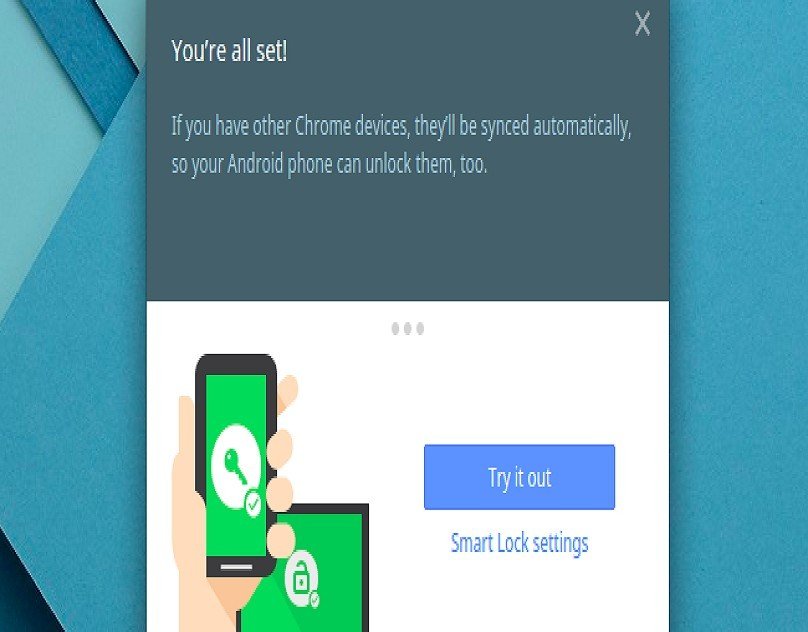How to Unlock Chromebook Using Android Phone’s Smart Lock8