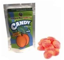 HERBIVORES EDIBLES – BUZZY PEACHES -150MG THC $20.00