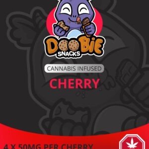Sour Cherry 200MG THC Blasters By Doobie Snacks $11.00