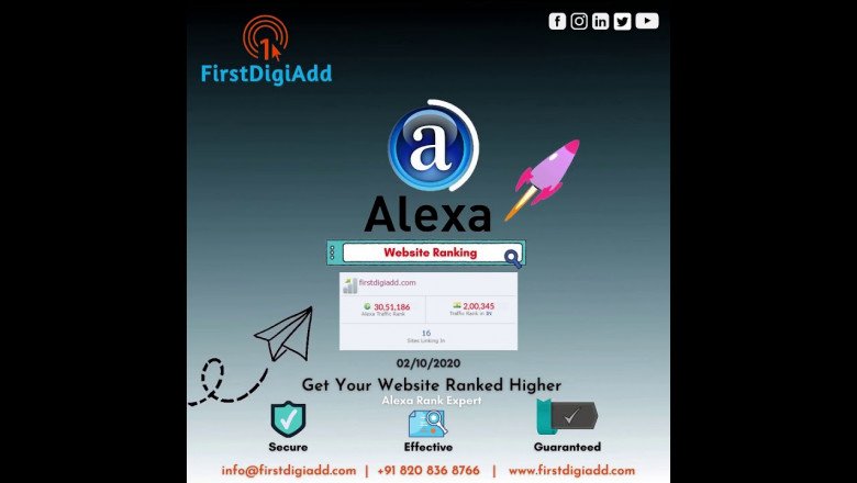 Get your top position in alexa rank by using top most SEO Services