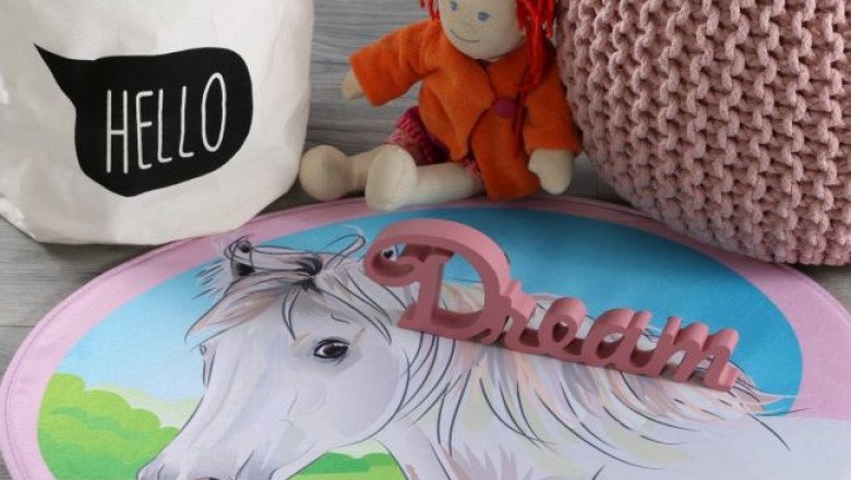 Add a chic ambiance to your kid’s room with Kids Bedroom Rugs!