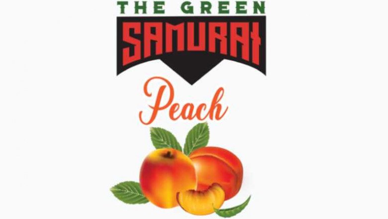 Peach Bear Bombs The Green Samurai (150mg)