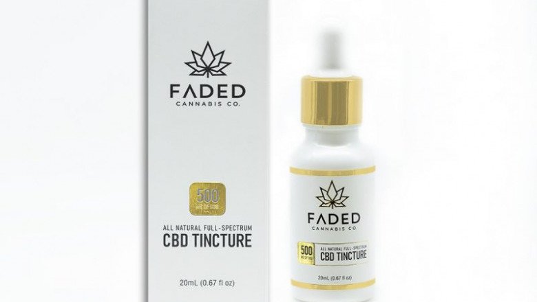 Faded Cannabis Co. CBD Tincture(500mg)