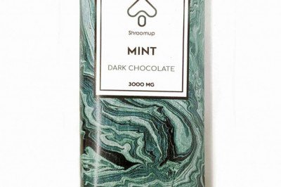 SHROOMUP - MINT DARK CHOCOLATE BAR - 3000MG