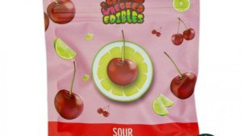 Get Wrecked Edibles – Sour Cherry Blaster 150mg