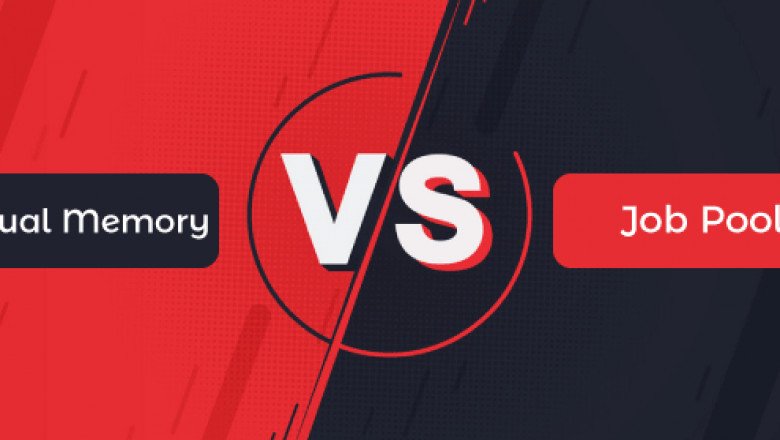 Difference between Virtual Memory and Job Pool