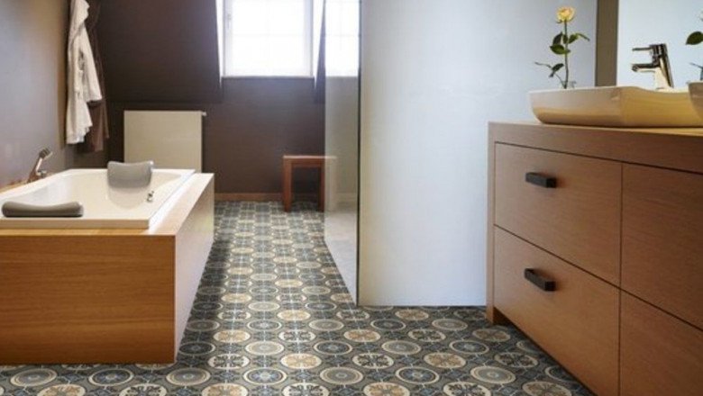 Want to create a chic appeal for your living space? Buy Vinyl Tile Effect Flooring!