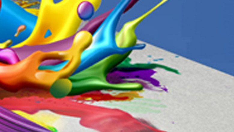 Gold ink printing process in book printing and other products printing process