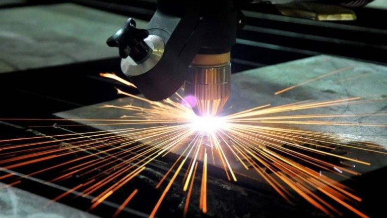 Steel Plasma Cutting Process