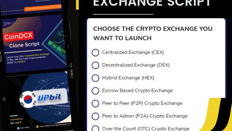 Cryptocurrency Exchange Script Solutions | Create High ROI Based Crypto Exchange Platform
