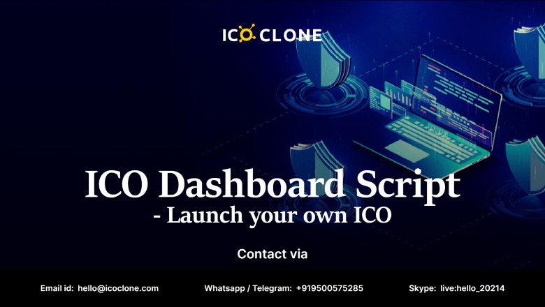 Impressive ICO Dashboard Script - For launching your ICO