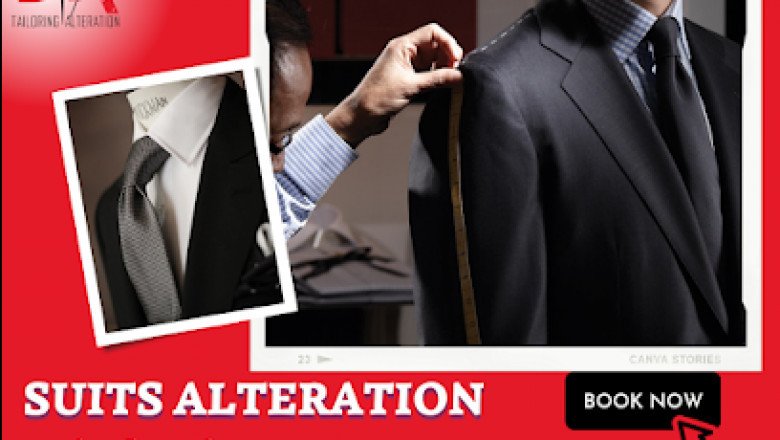 A perfect Recommendation for Men’s Suit Alterations service! Try this Today