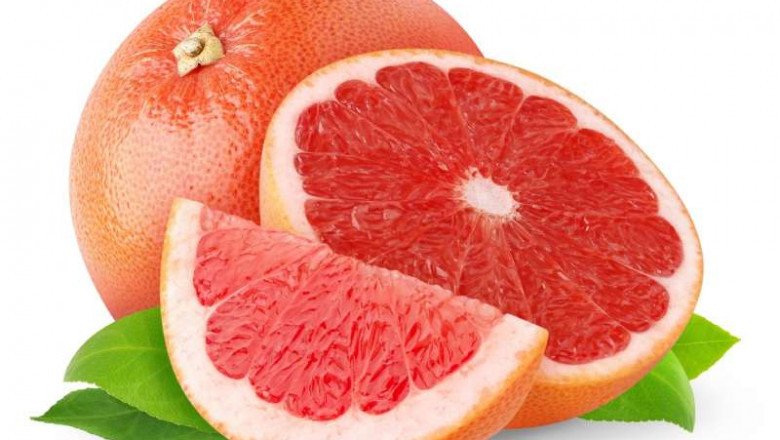 Citrus Fruit Grapefruit Has A Bittersweet Or Sour Flavor