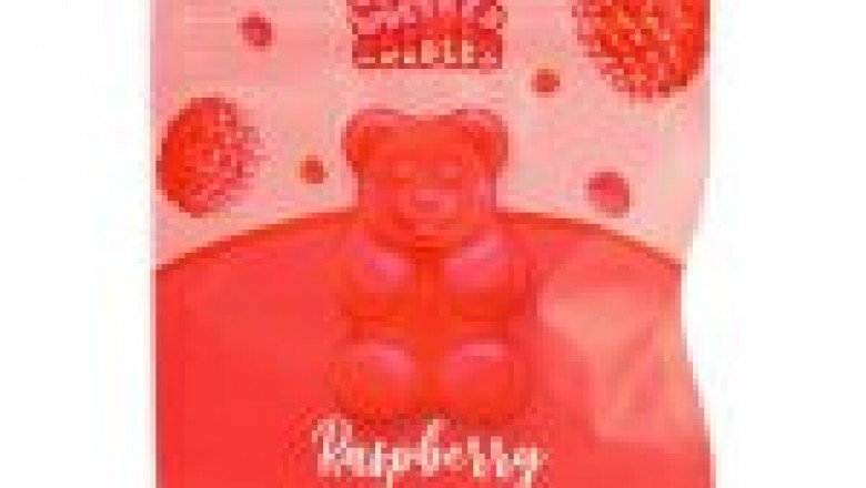GET WRECKED EDIBLES RASPBERRY GUMMY BEARS 150MG THC