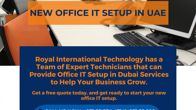 New Office IT Setup in UAE | Royal International Technology LLC