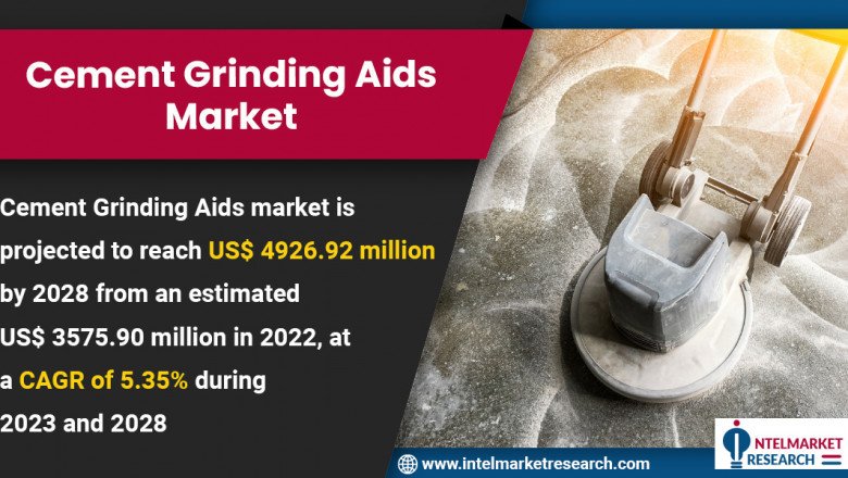 Cement Grinding Aids Market,Incredible Possibilities and Industry Growth 2018-2028