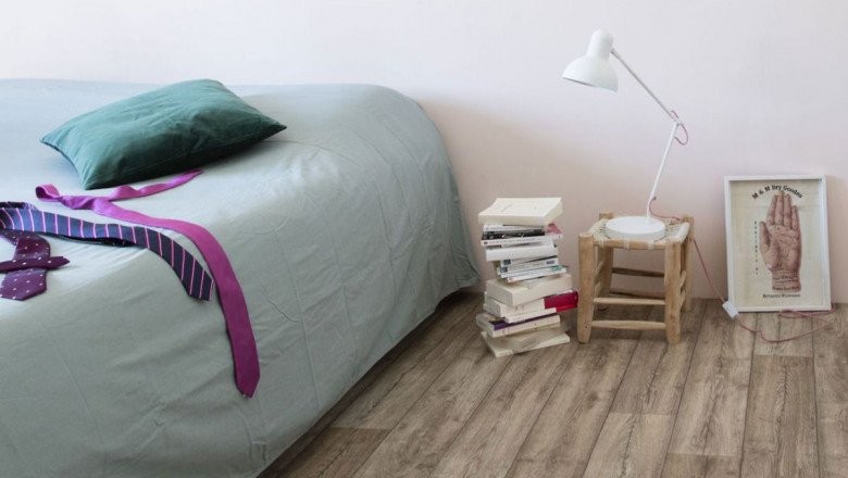 Want to create a modern vibe in your living room? Buy Vinyl Flooring!