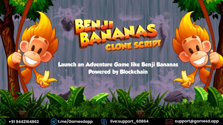 Develop your action adventure gaming platform with Benji Bananas clone