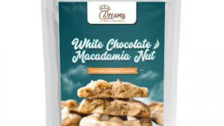 DREAMY DELITE’S WHITE CHOCOLATE MACADAMIA NUT CANNA COOKIES