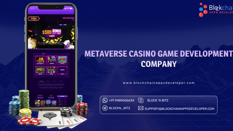 Launch Casino Games in the Metaverse