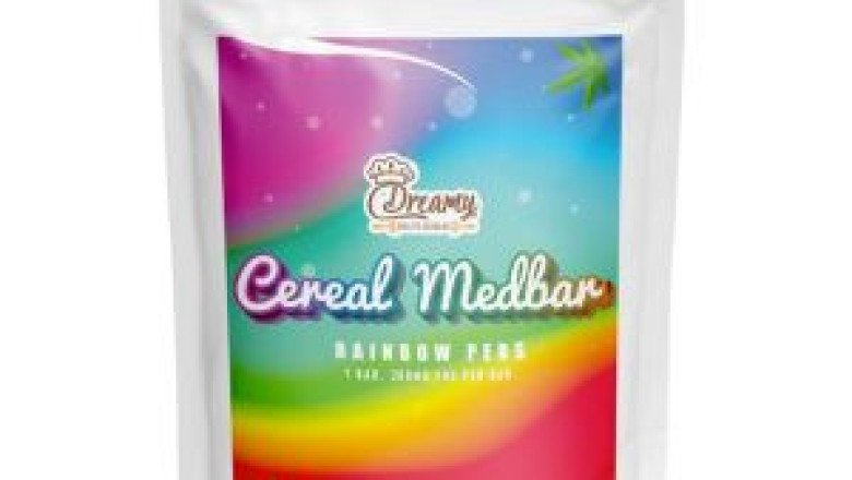 DREAMY DELITE RAINBOW PEBS MEDBAR 200MG