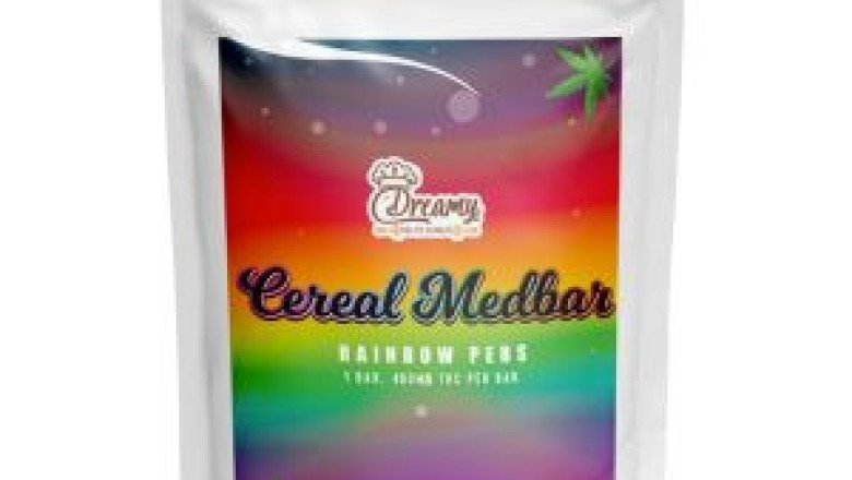 DREAMY DELITE RAINBOW PEBS MEDBAR 400MG