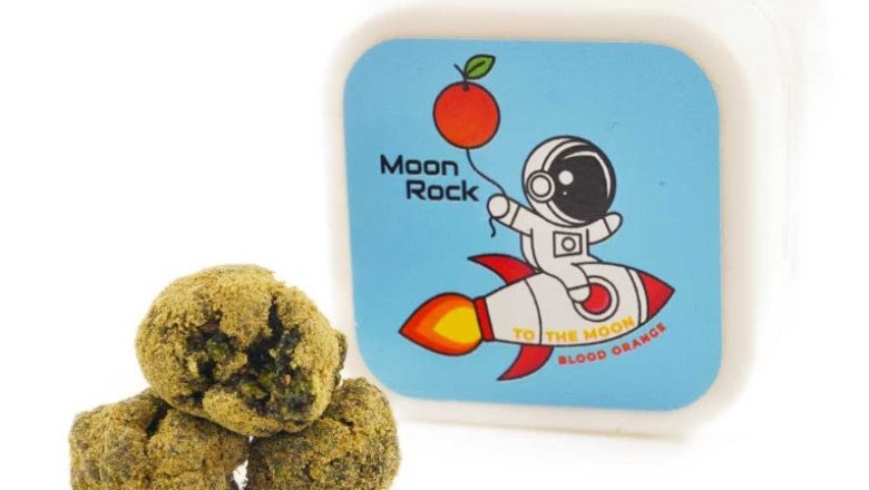 TO THE MOON – MOON ROCKS 1G – SATIVA – BLOOD ORANGE