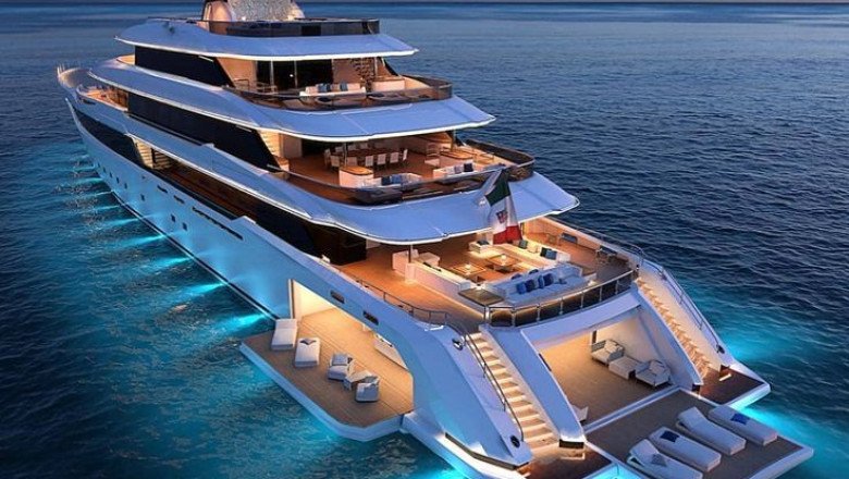 A Limousine Barge Is Standard Equipment On All Superyacht, Which Is The Ultimate Of Sophistication