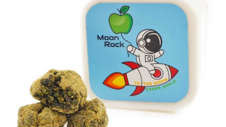 TO THE MOON MOON ROCKS 3.5G – SATIVA – GREEN APPLE