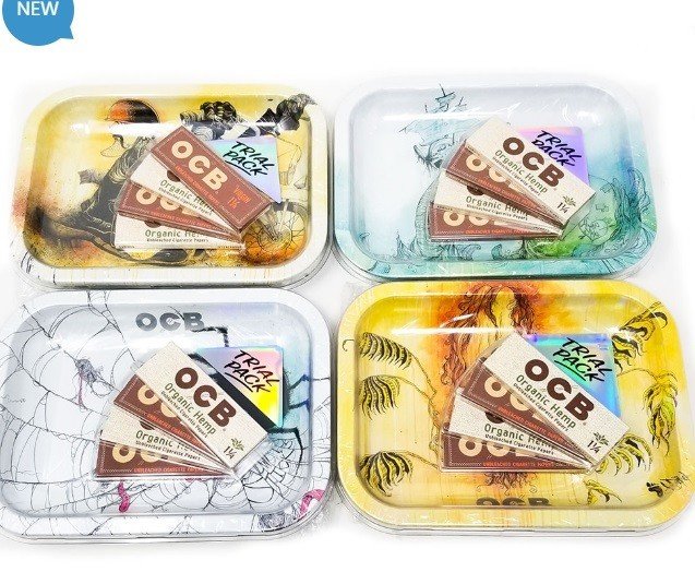 OCB Rolling Papers & Tray  $19.99