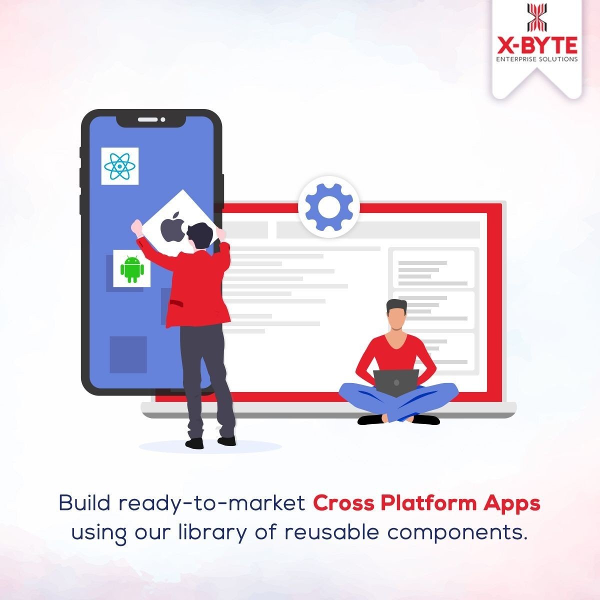 Cross Platform App Development Company in CANADA | X-Byte Enterprise Solutions