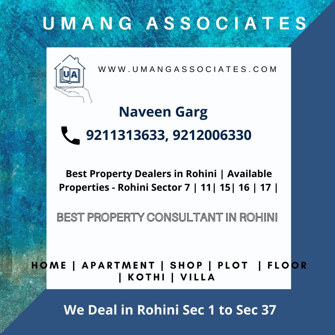Property Dealers in Rohini - Umang Associates
