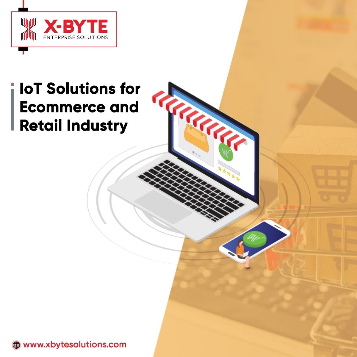 IoT Solutions for Ecommerce and Retail Industry | X-Byte Enterprise Solutions