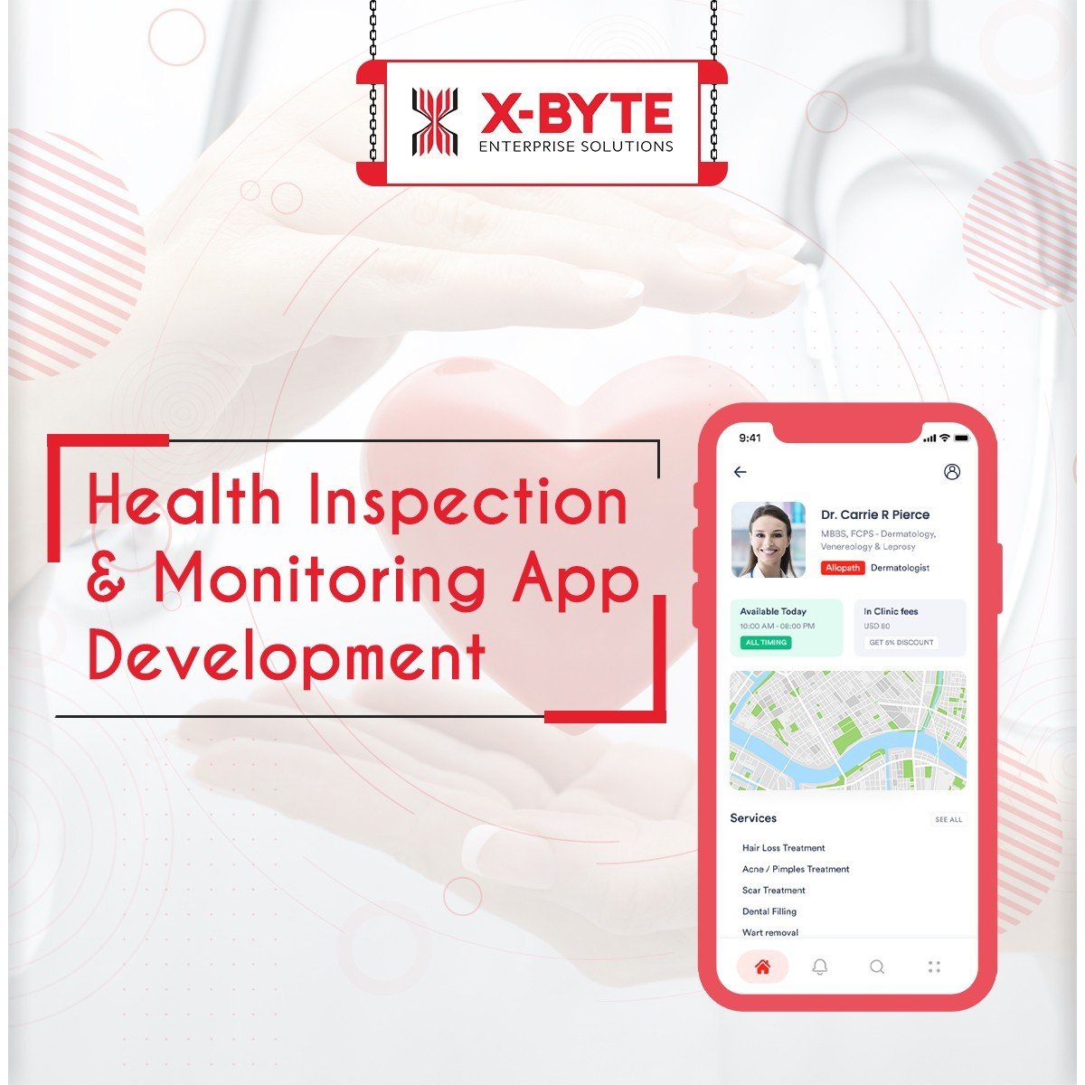 AI ML solutions for Healthcare | AI ML Healthcare Solutions | X-Byte Enterprise Solutions