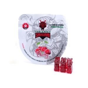 Cherry Bear Bombs The Green Samurai (150mg) $15.00