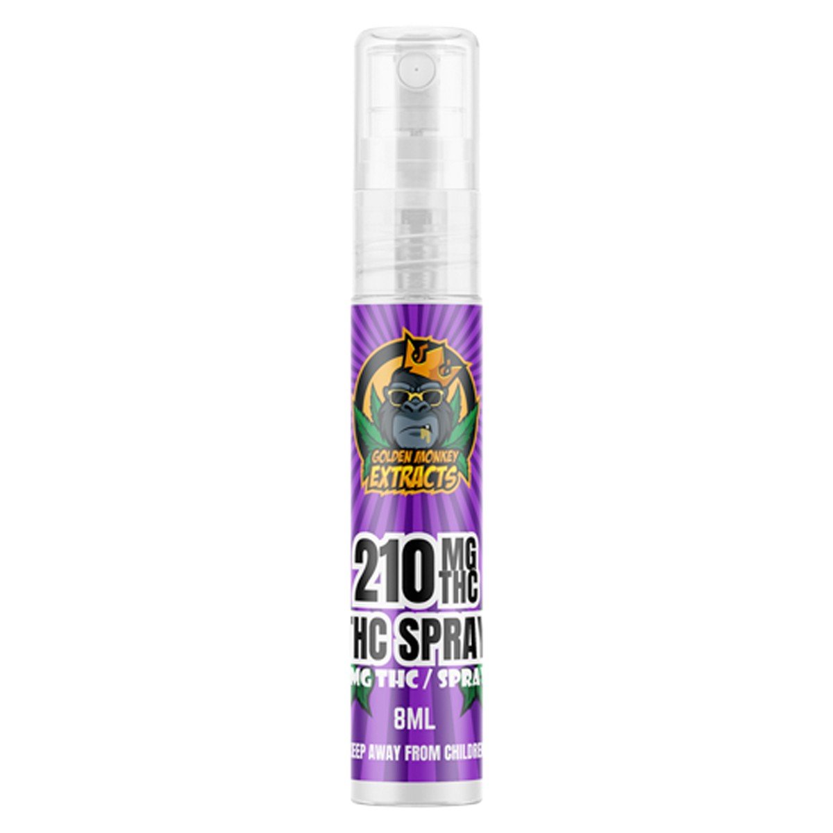 Golden Monkey Extracts – Sublingual THC Spray 210mg