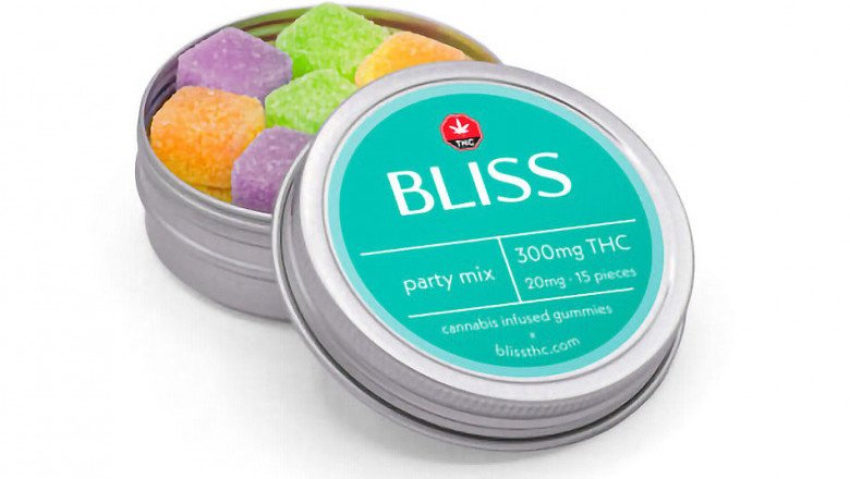 BLISS - INFUSED GUMMIES - PARTY MIX 300MG