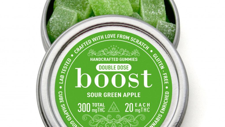 BOOST - THC SOUR GREEN APPLE - 300MG