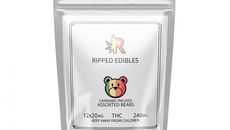 RIPPED EDIBLES - ASSORTED BEARS - 240MG THC