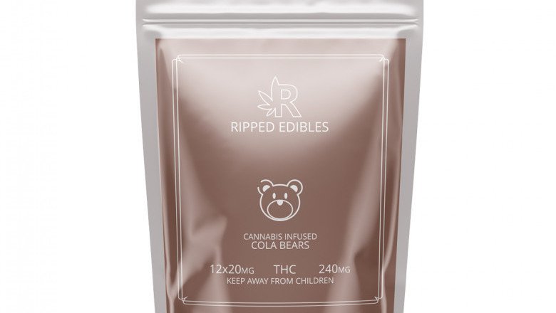 RIPPED EDIBLES - COLA BEARS - 240MG THC