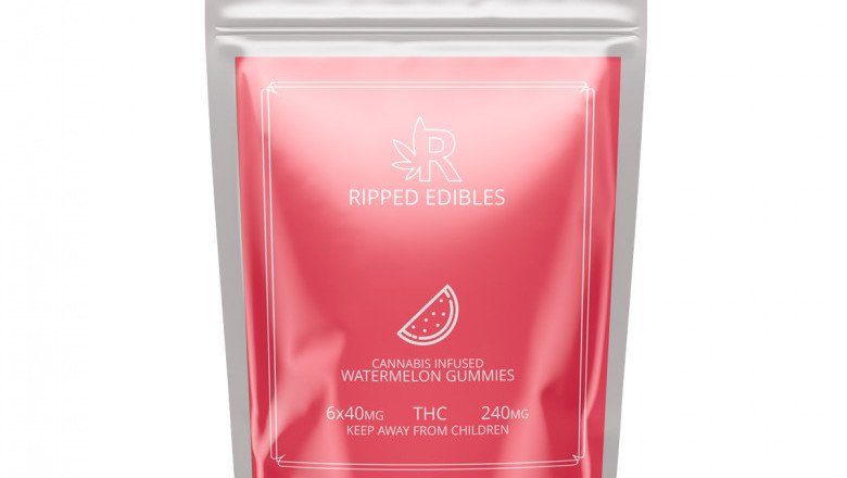 RIPPED EDIBLES - WATERMELONS - 240MG THC