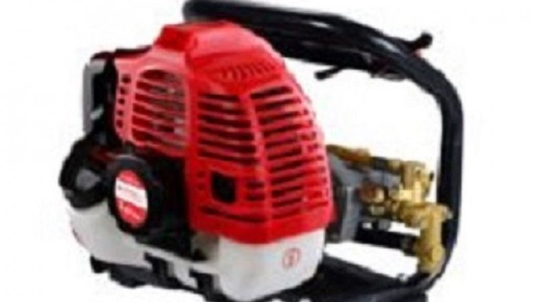 Knapsack power sprayer 4 stroke