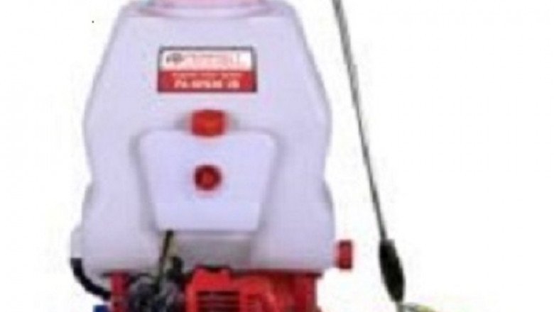 Knapsack power sprayer available in India
