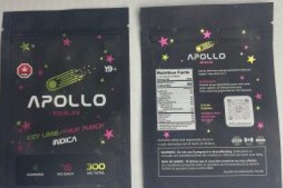 Apollo Edibles – Key Lime/Fruit Punch Shooting Stars 300mg THC Indica