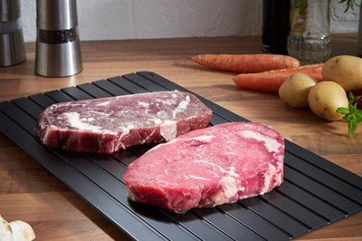 Fast Defrost Tray Fast Thaw Frozen Meat Fish Sea Food Quick Defrosting Plate Board Tray Kitchen Gadget Tool Dropshipping - Hibritz