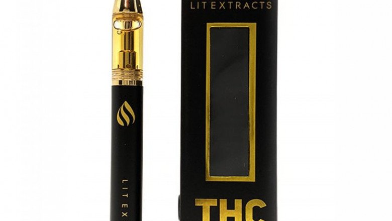LIT EXTRACTS – THC DISPOSABLE PEN – BLUEBERRY KUSH