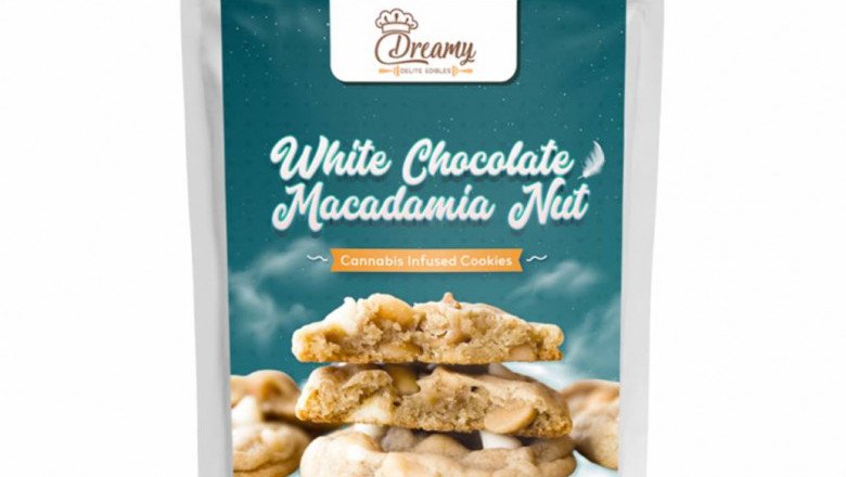 Dreamy Delite White Chocolate Macadamia Nut Canna Cookie THC