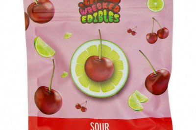 Get Wrecked Edibles – Sour Cherry Blaster 150mg THC