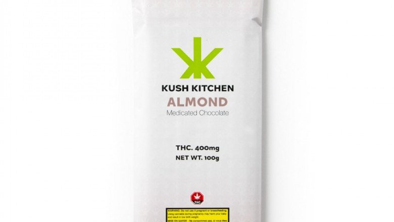 Kush Kitchen Chocolate & Almond – 400mg (Vancouver)